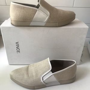 Vince Phalen Pointed-Toe Slip-On Sneakers